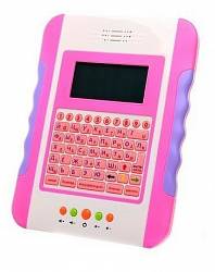 Обучающий планшет, с цветным экраном, розовый (Joy Toy, A848-H05063) - миниатюра